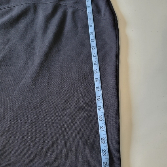 Diane Von Furstenberg Marta Black Pencil Skirt Size 10 - Picture 10 of 12